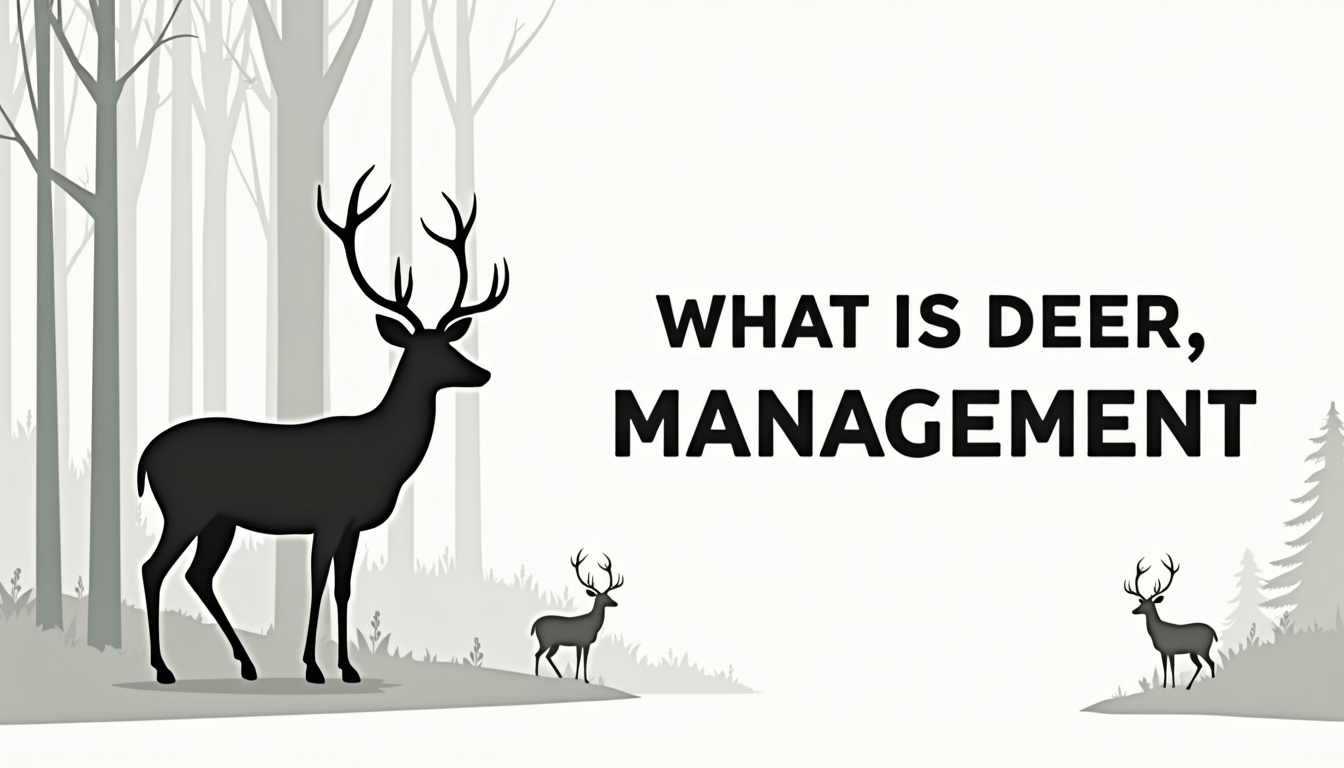 What Is Deer Management?