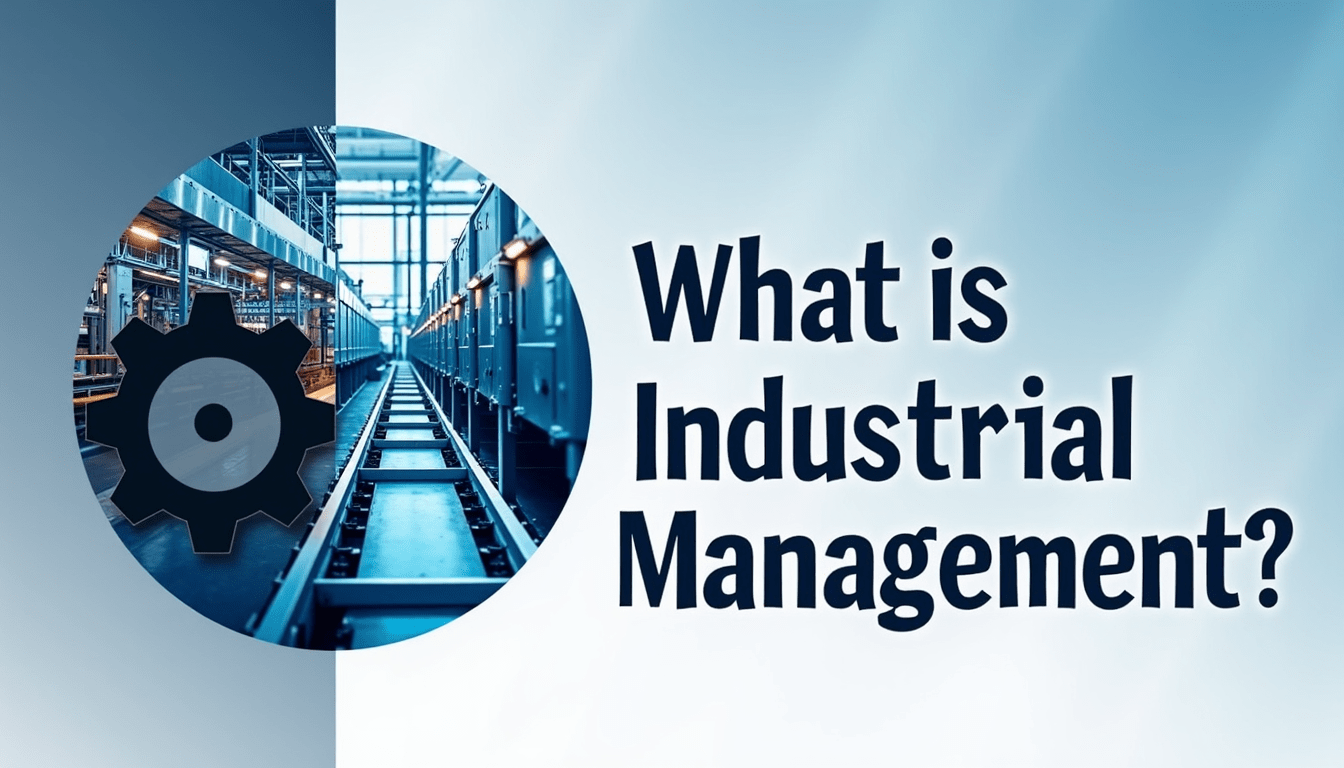 What Is Industrial Management?