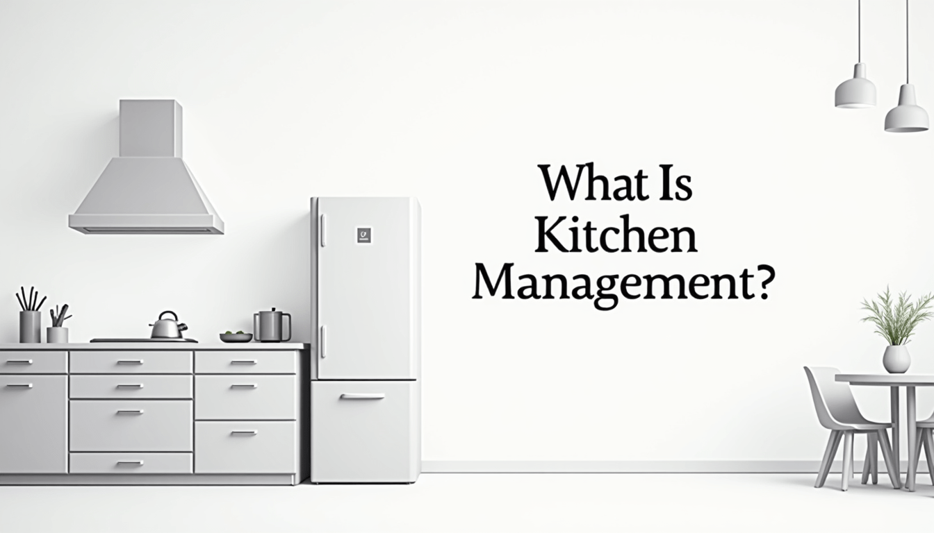 What Is Kitchen Management?