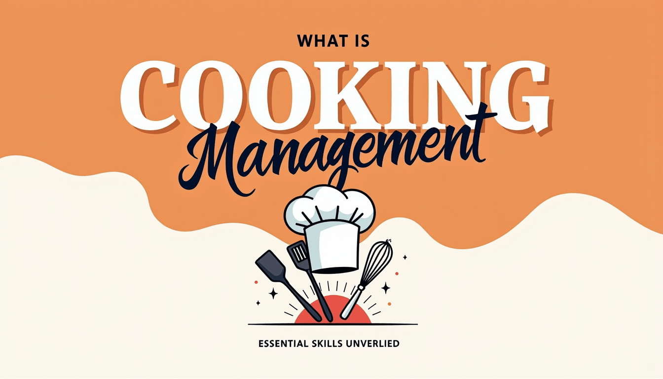 What Is Cooking Management?